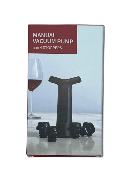 Вакум пумпа за шише со 4 затварачи